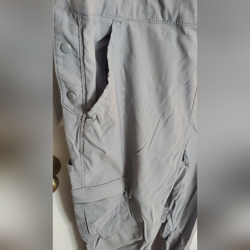 Duluth Trading Co. Women's Grey Overalls Size 6 - Picture 3 of 5